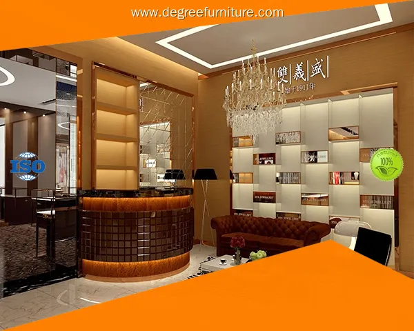 top jewellery display cabinet with custom services | DG Display Showcase 1