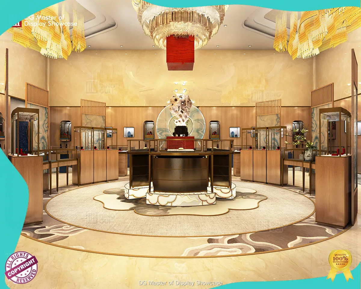 Custom showcase wall mounted best supplier Manufacturer | DG Display Showcase 1