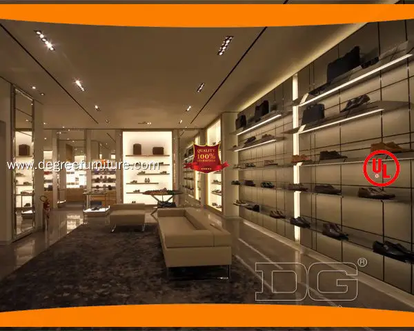 Custom Shoe Store Showcase factory for shoe store Manufacturer | DG Display Showcase 1