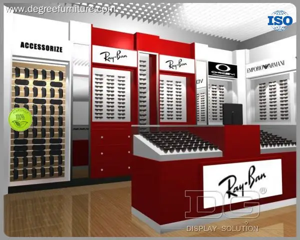 Custom eyewear display cases personalized Manufacturer | DG Display Showcase 1