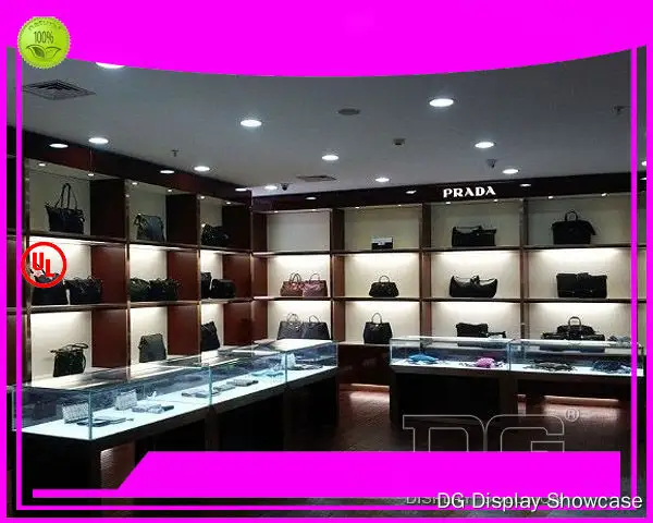 Custom purse display case overseas market Manufacturer | DG Display Showcase 1