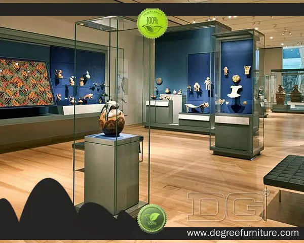 wooden museum display cases at Wholesale Prices | DG Display Showcase 1