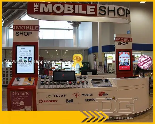 modern Electronics Showcase manufacturers best supplier | DG Display Showcase 1