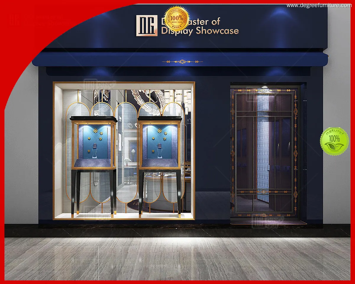 Custom wall fitting showcase best supplier Manufacturer | DG Display Showcase 1