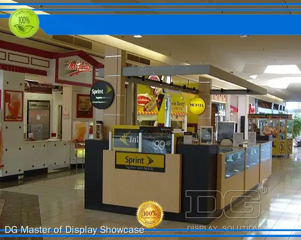 praise electronics showcase with custom services | DG Display Showcase1 1