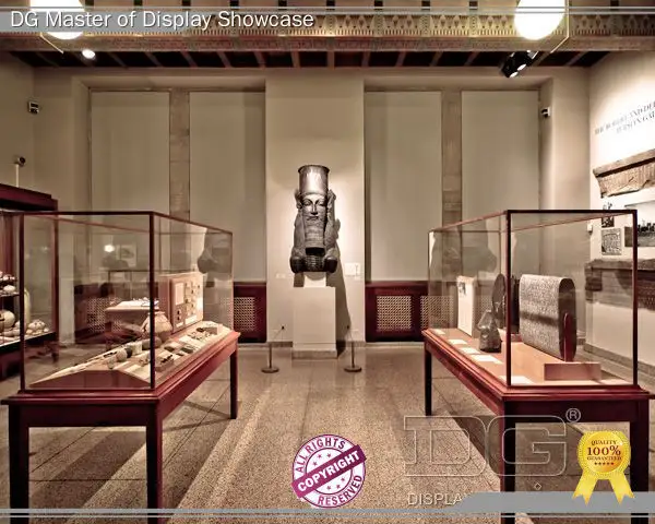 DG Master | custom museum wall display cases for museum 1