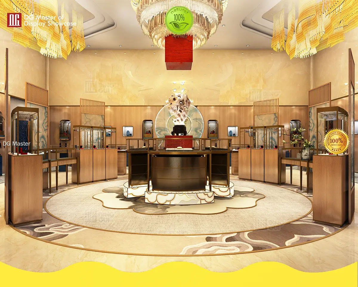 Custom large wall mounted display case with custom services Manufacturer | DG Master 1