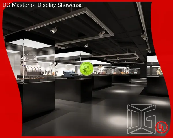 DG Master | best price portable museum display cases with custom services 1
