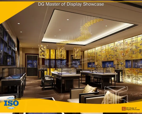Custom jewellery display cabinet made in china Manufacturer | DG Master 1