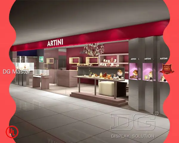 Custom jewelry display cases top brand Manufacturer | DG Master 1