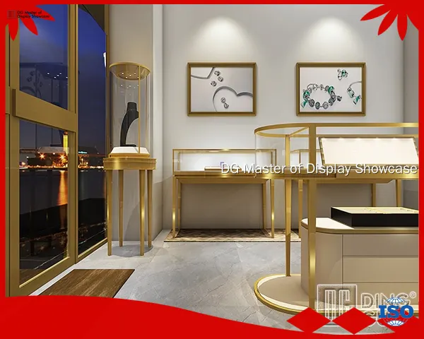 Custom custom made jewelry showcases for jewelry Manufacturer | DG Master 1