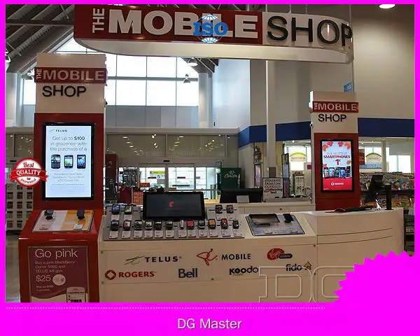 modern Electronics Showcase manufacturers with custom services | DG Master 1