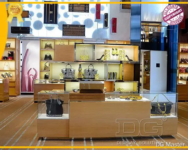 fashion purse display cabinet national standard | DG Master 1