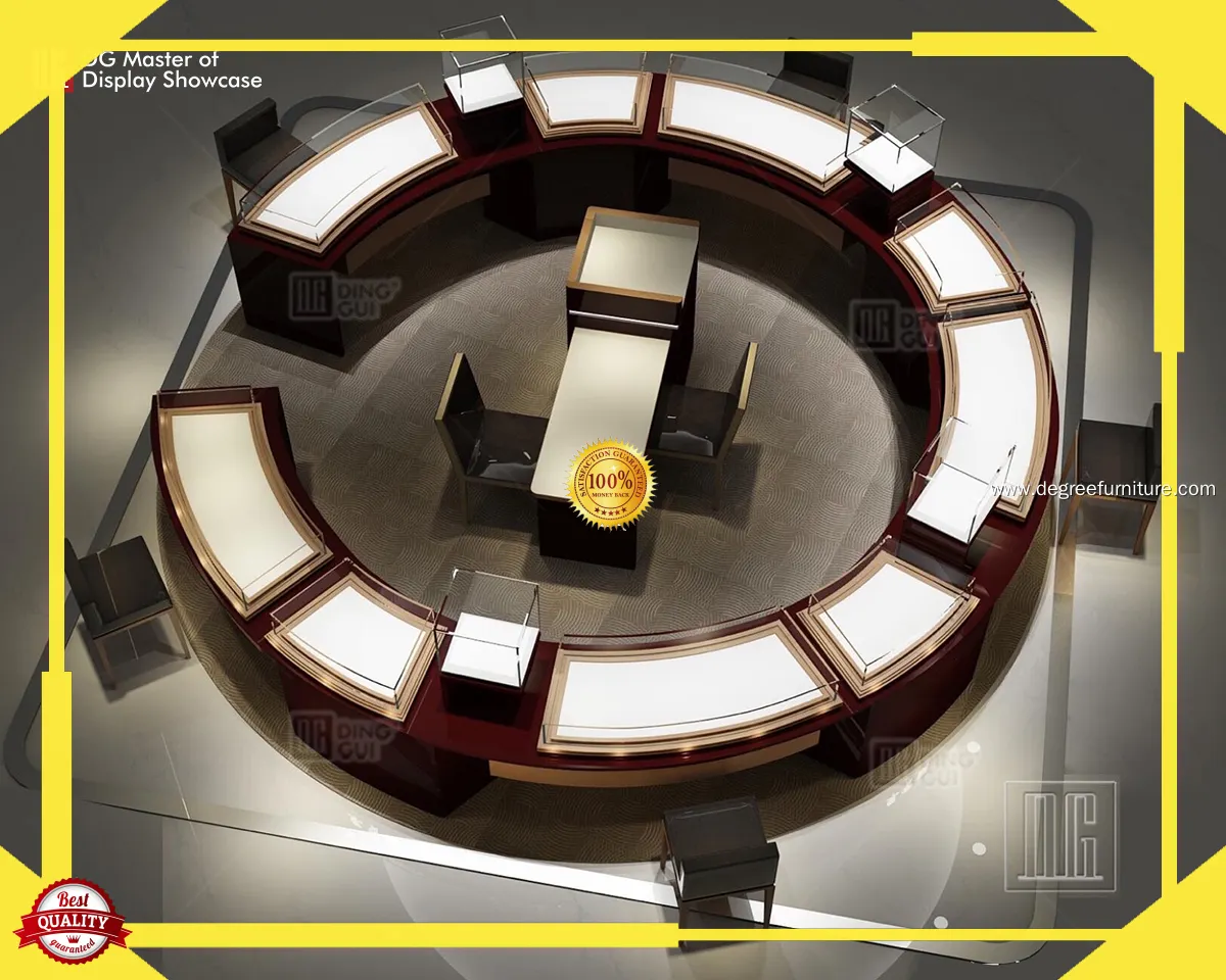 DG Master | modern Optical Showcase company personalized 1