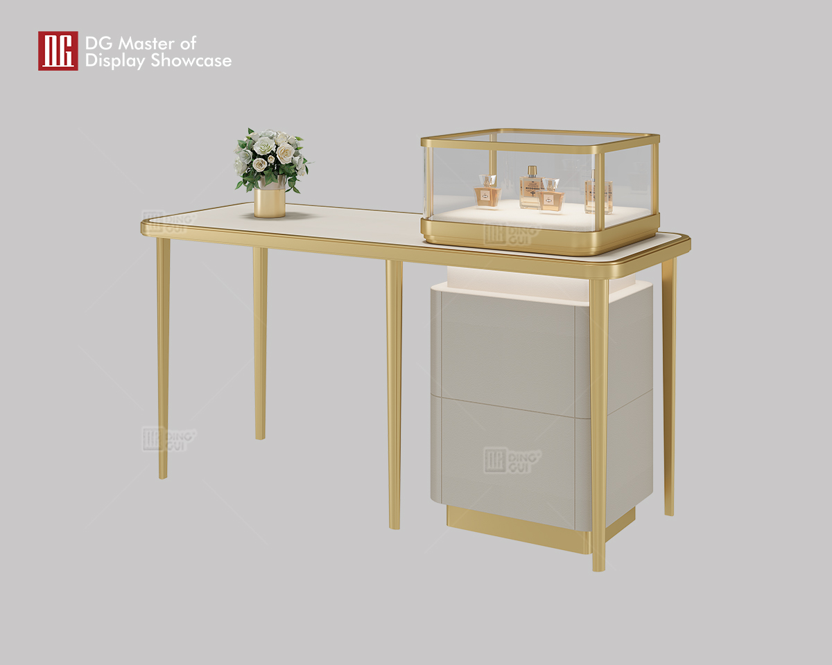 طاولة عرض DG بتصميم جديد لتجربة العطور الفاخرة الراقية 8