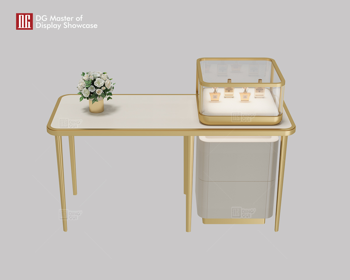 طاولة عرض DG بتصميم جديد لتجربة العطور الفاخرة الراقية 9