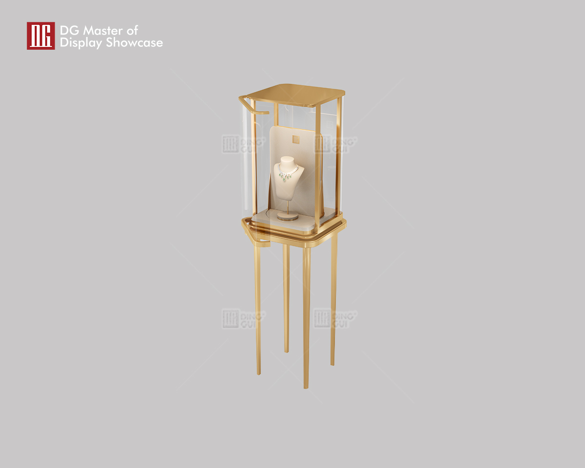 Ipinasadya ng DG Showcase ang mamahaling relo ng alahas showcase ng mga tindahan ng alahas na display cabinet kumpanya 7