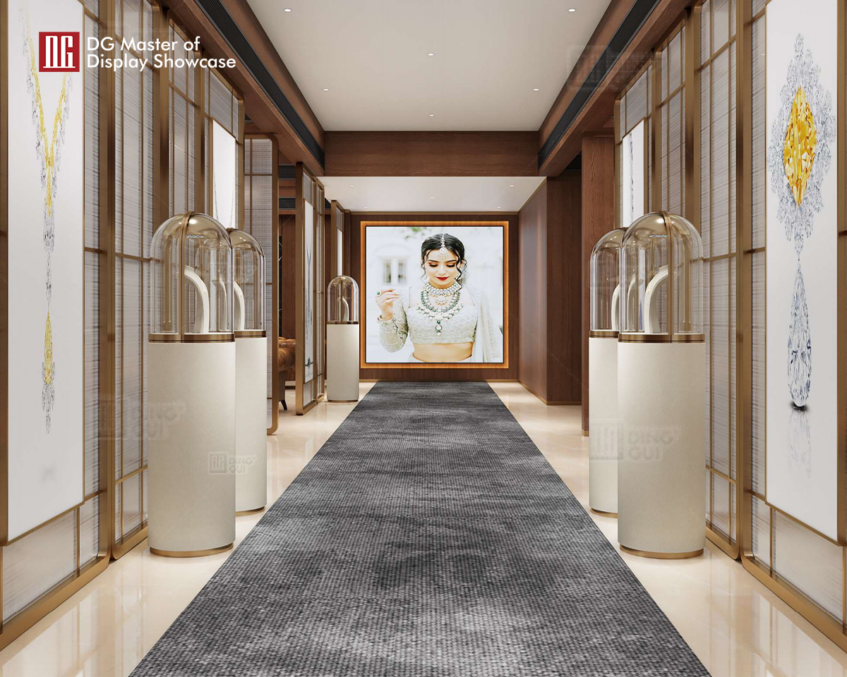 DG Display Showcase’s Luxurious and Innovative Jewelry Display Cabinet 9