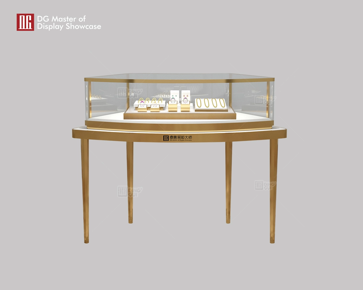 DG showcase customized luxury jewelry watch display counter showcase high-end cabinet manufacturer 1