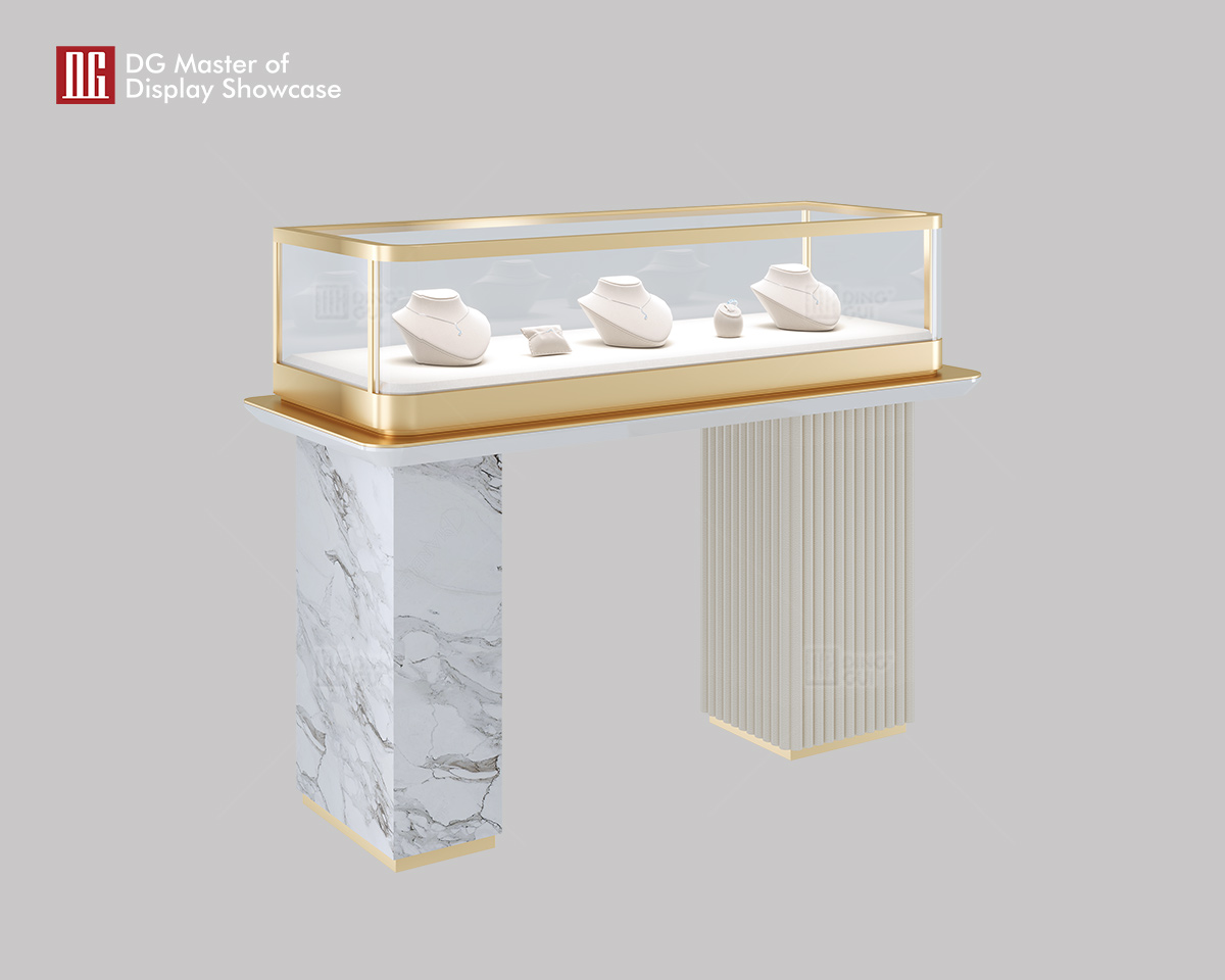 DG High-End Luxury Marble Jewelry Display Showcase 7