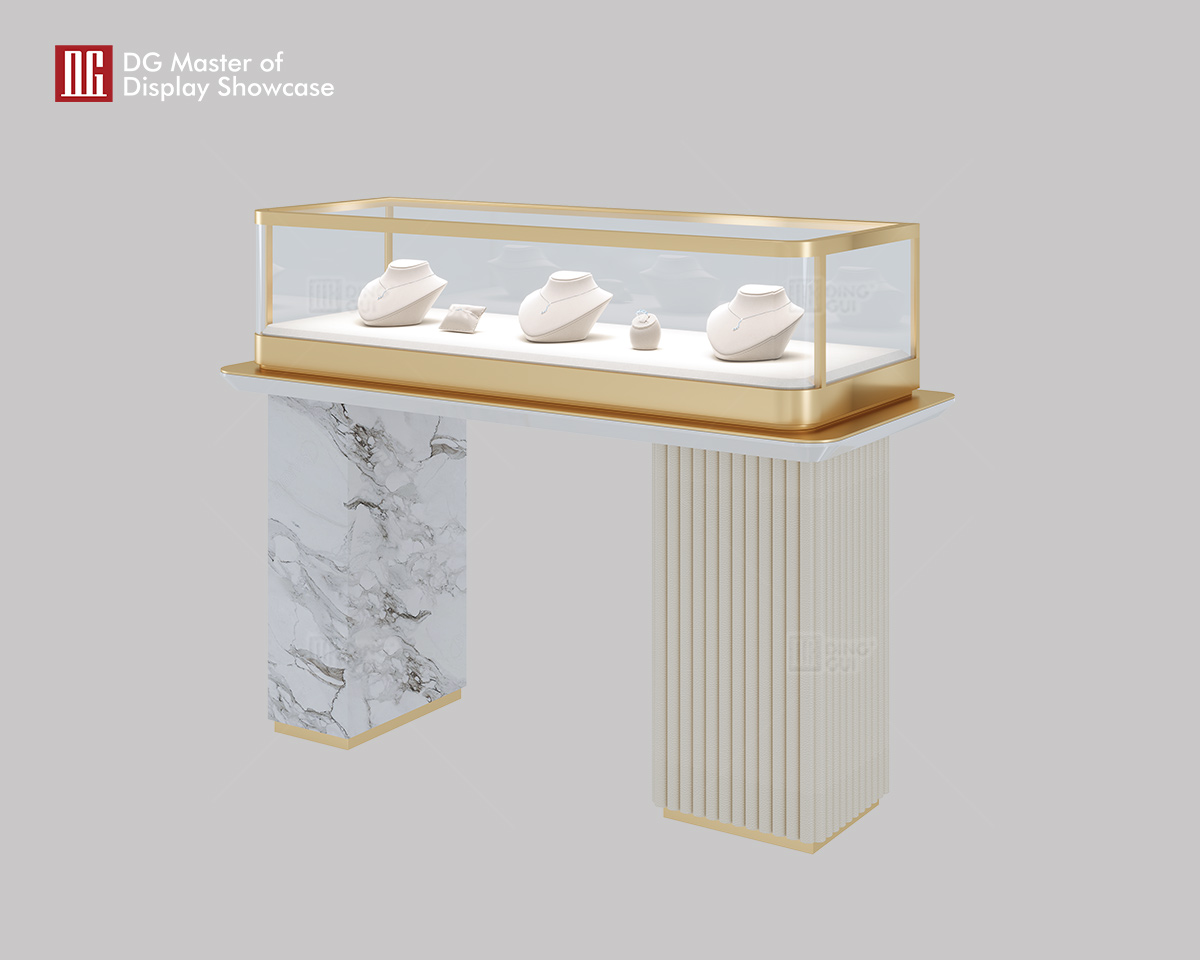 DG High-End Luxury Marble Jewelry Display Showcase 8