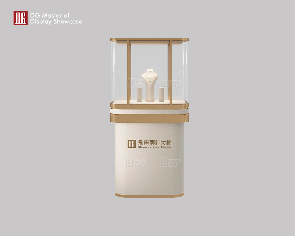 DG&#39;s nye eksklusive, opretstående smykkeudstillingsmontre 1