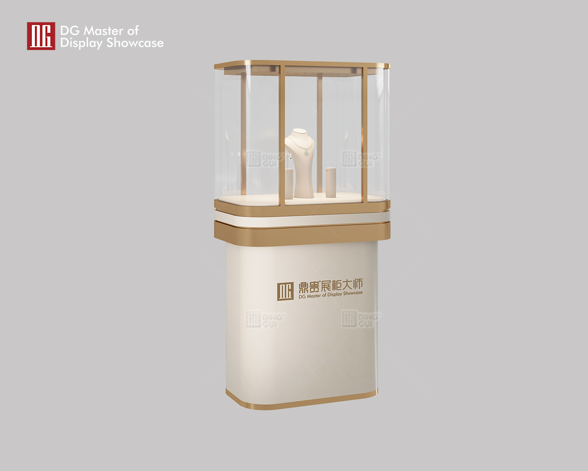 DG's nye eksklusive, opretstående smykkeudstillingsmontre 7