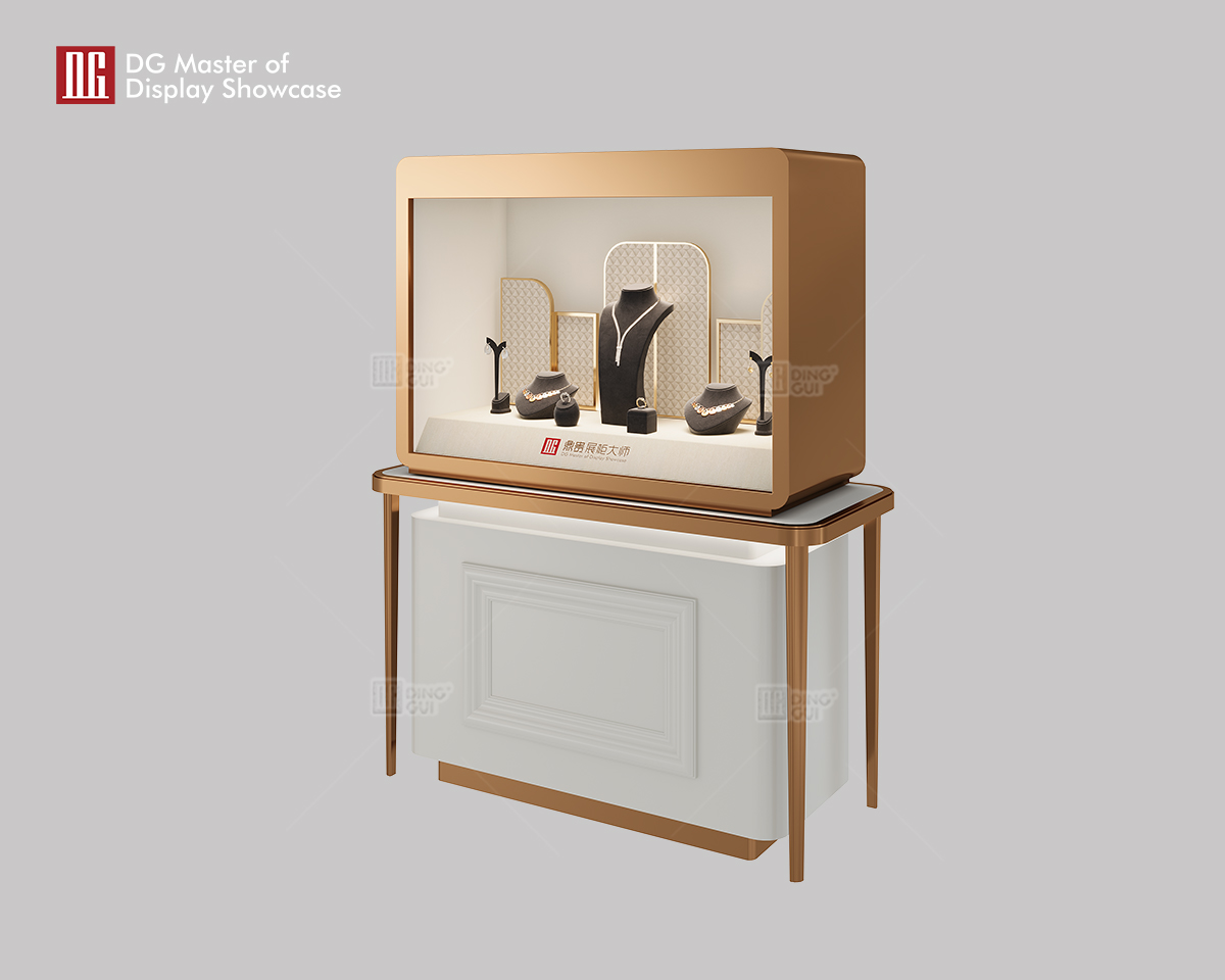 DG Display Showcase | high end upright glass display cabinet wholesale 8