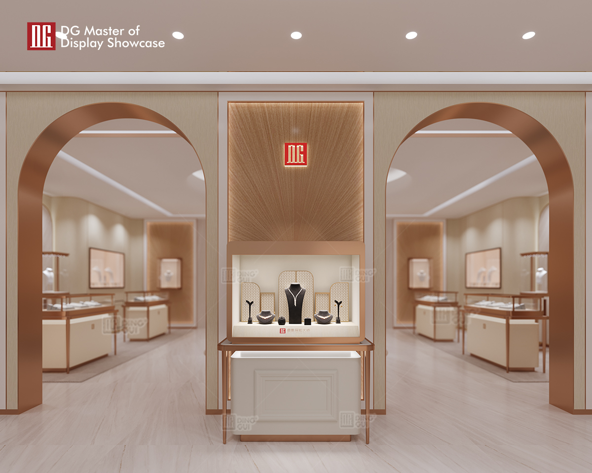 DG Display Showcase | high end upright glass display cabinet wholesale 10