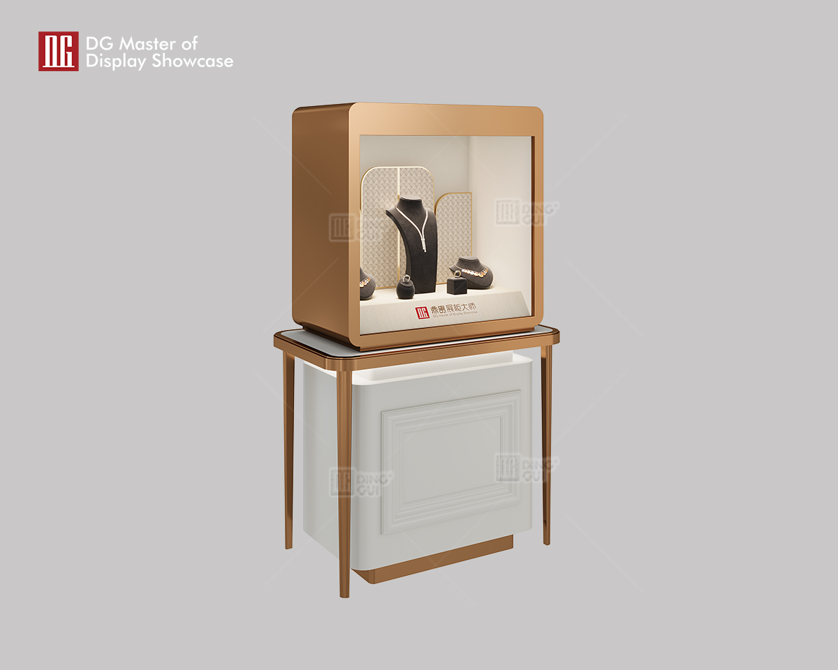 DG new design large capacity luxury high-end jewelry watch display showcase 7