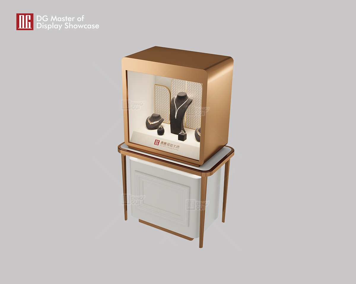 DG new design large capacity luxury high-end jewelry watch display showcase 9