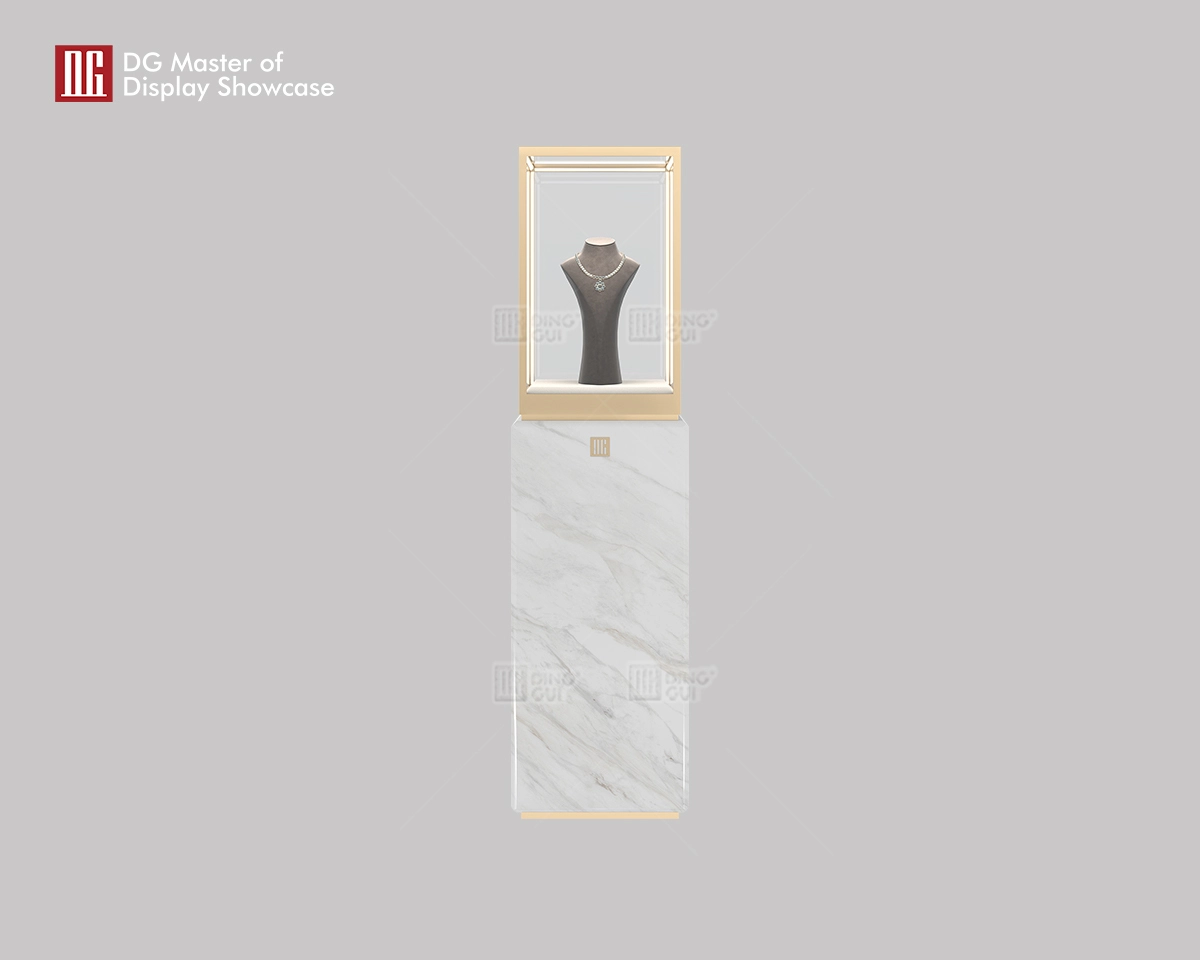 DG High-End Fashion Jewelry Upright Display Showcase 1