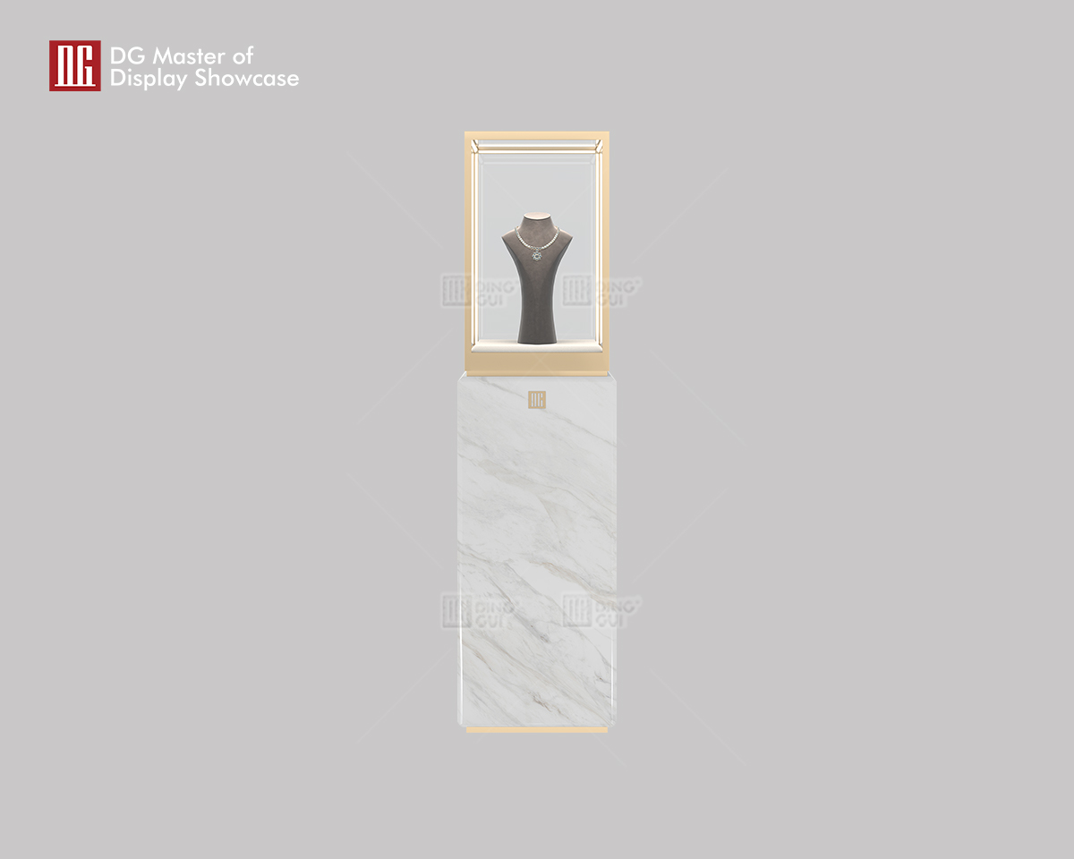 DG High-End Fashion Jewelry Upright Display Showcase 6