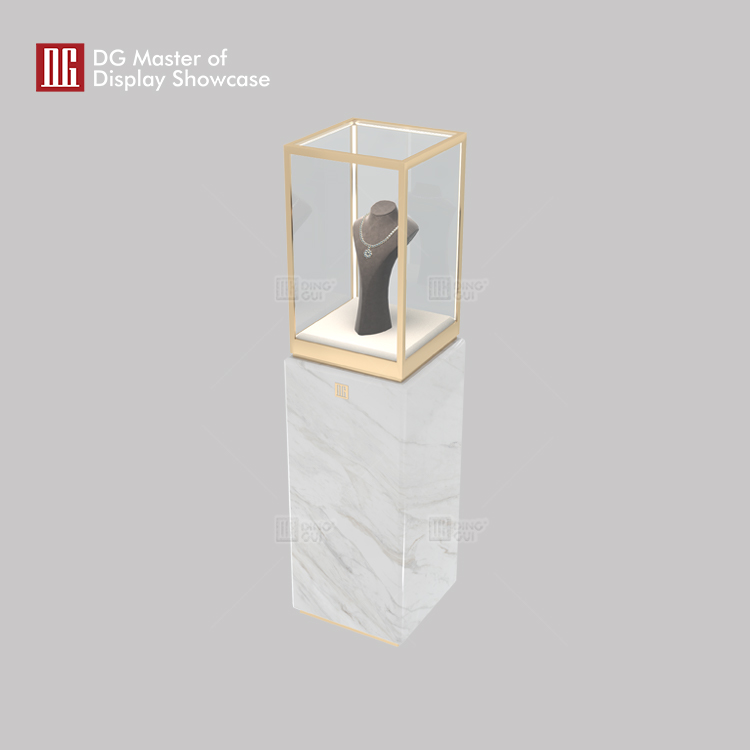 DG Display Showcase | Professional upright glass display cabinet wholesale 6
