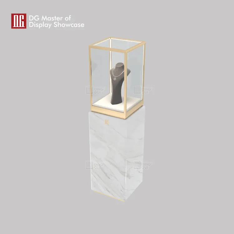 DG Display Showcase | Professional upright glass display cabinet wholesale 4