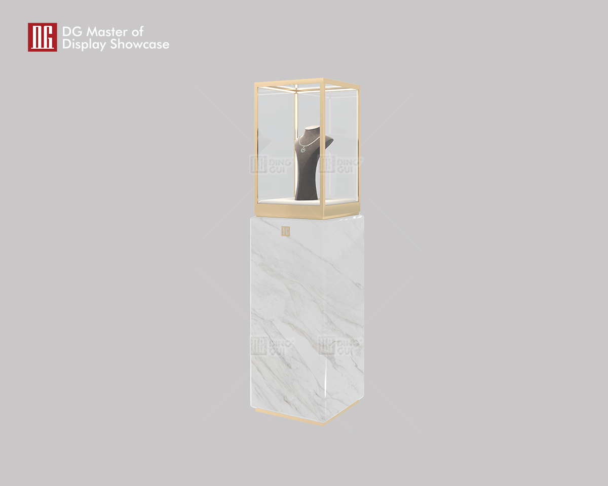 DG High-End Fashion Jewelry Upright Display Showcase 7