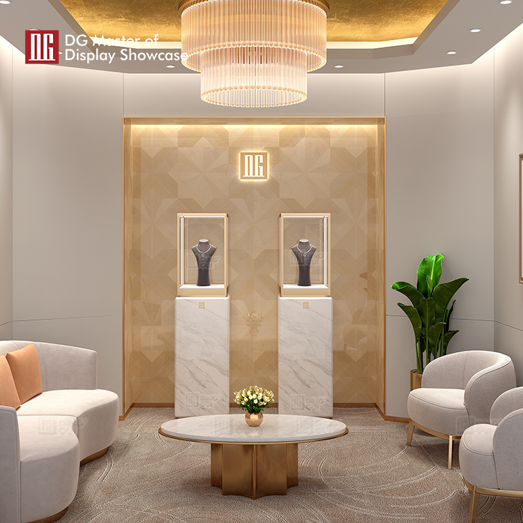 DG Display Showcase | Professional upright glass display cabinet wholesale 8