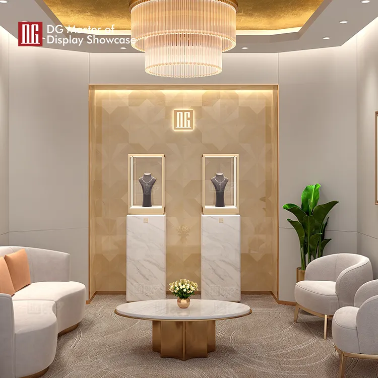 DG Display Showcase | Professional upright glass display cabinet wholesale 5