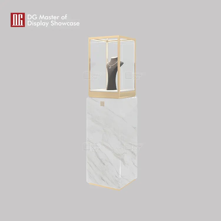 DG Display Showcase | Professional upright glass display cabinet wholesale 2