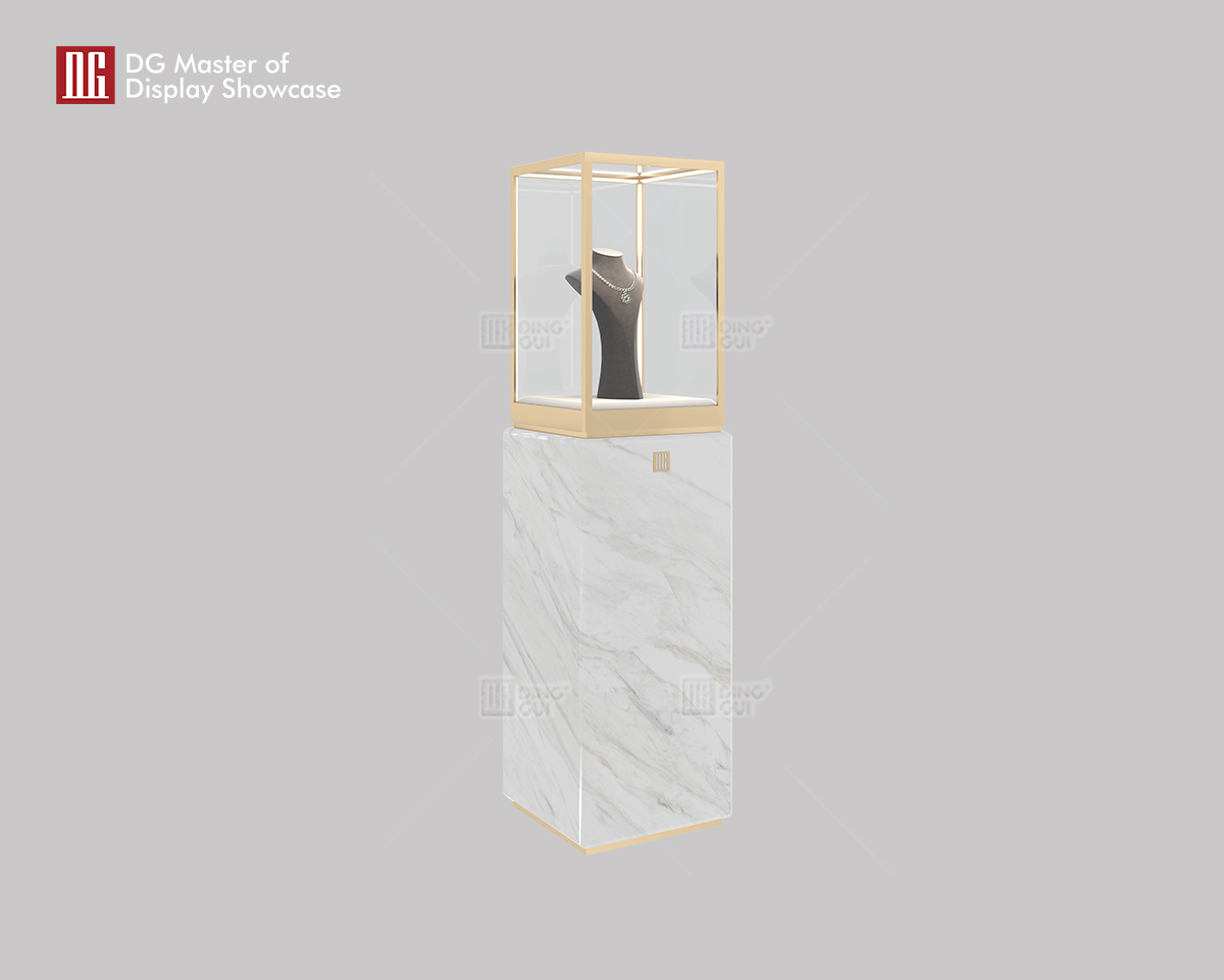 DG High-End Fashion Jewelry Upright Display Showcase 8