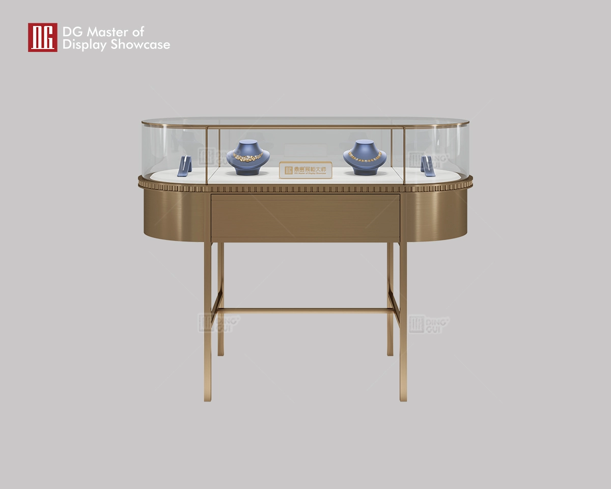 DG Showcase Luxury Jewelry Watch Showcase Display Stainless steel Unique Cabinets 1