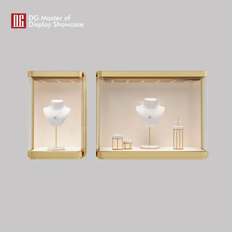 Luxury Jewelry & Watch Wall Cabinet: Exceptional Craftsmanship & Security 2