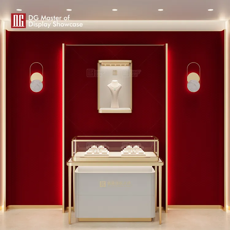 Luxury Jewelry & Watch Wall Cabinet: Exceptional Craftsmanship & Security 5