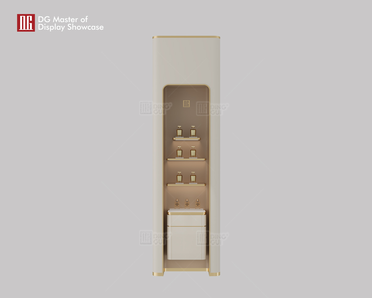 DG Perfume Showcase: Dual-Sided Functionality & Elegant Design 6