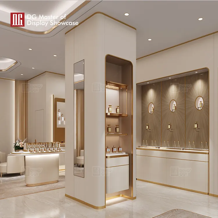 DG Perfume Showcase: Dual-Sided Functionality & Elegant Design 5