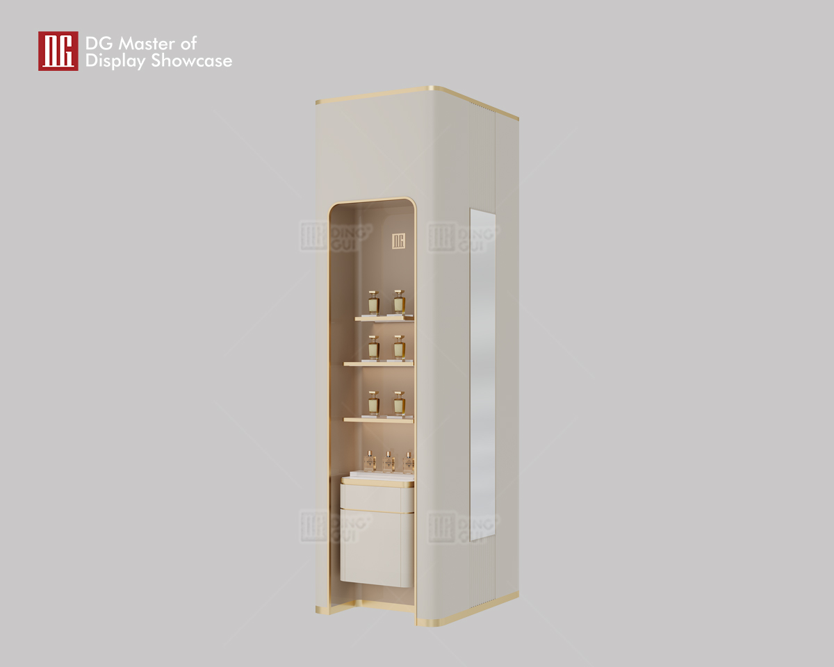 DG Perfume Showcase: Dual-Sided Functionality & Elegant Design 7