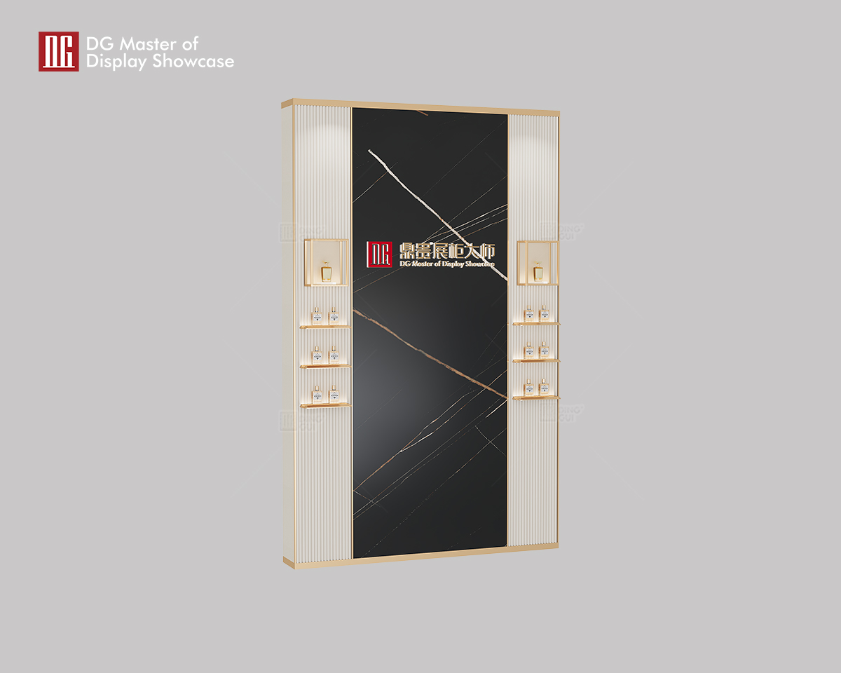 DG High-end Custom Marble Image Wall Perfume Wall Cabinet 7