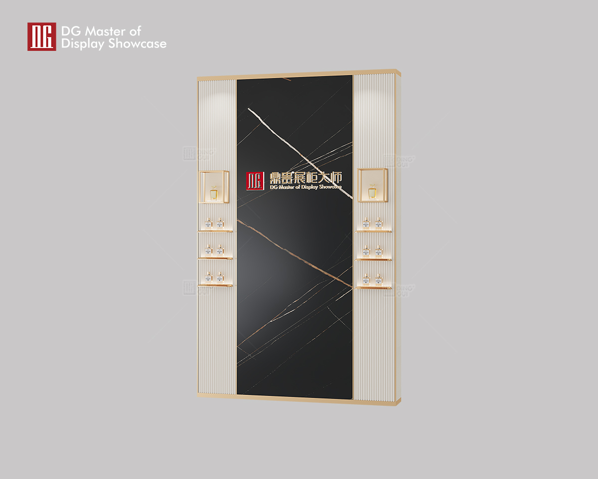DG High-end Custom Marble Image Wall Perfume Wall Cabinet 8