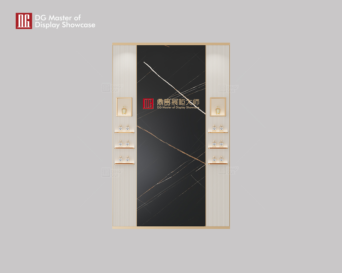 DG High-end Custom Marble Image Wall Perfume Wall Cabinet 6