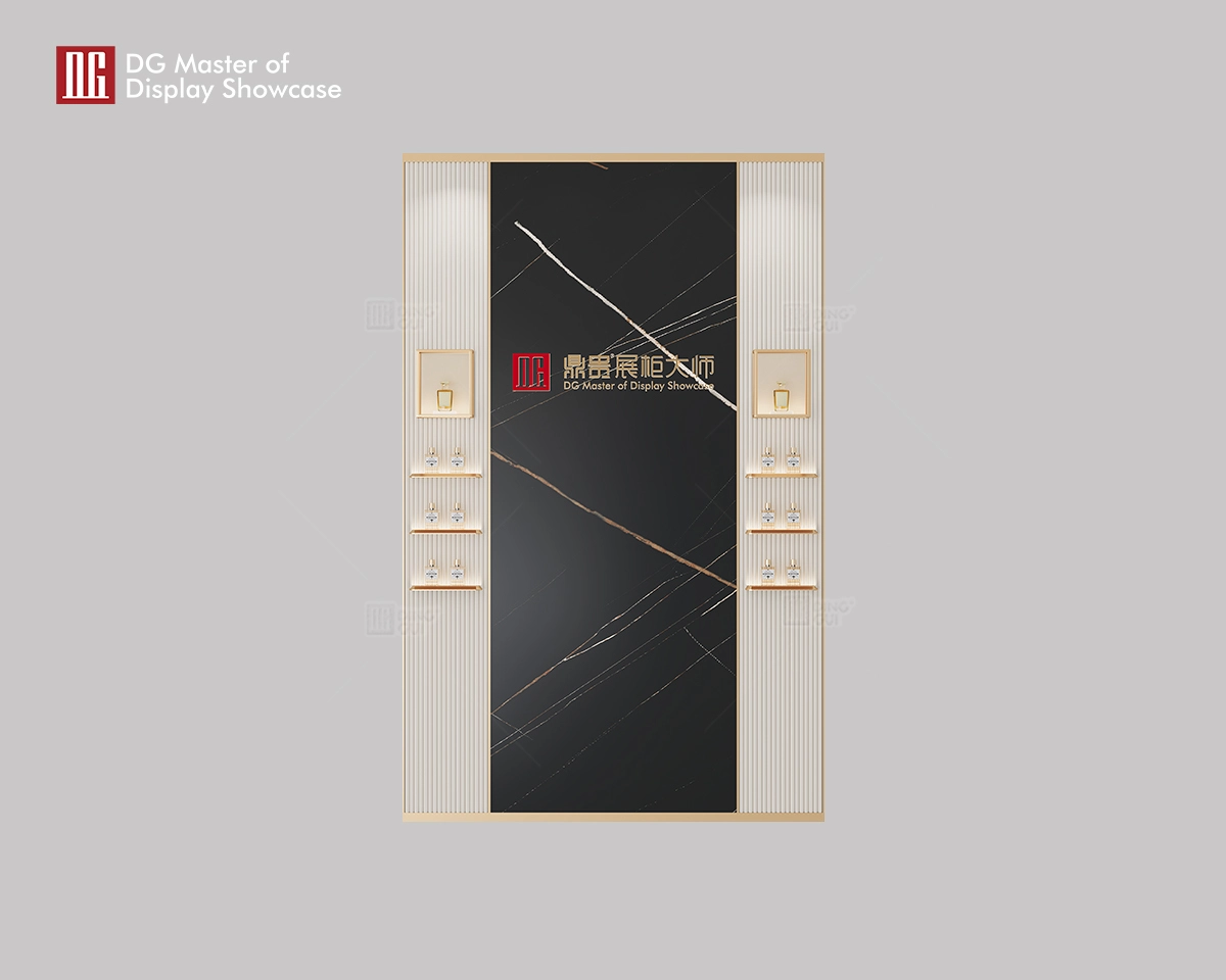 DG High-end Custom Marble Image Wall Perfume Wall Cabinet 1